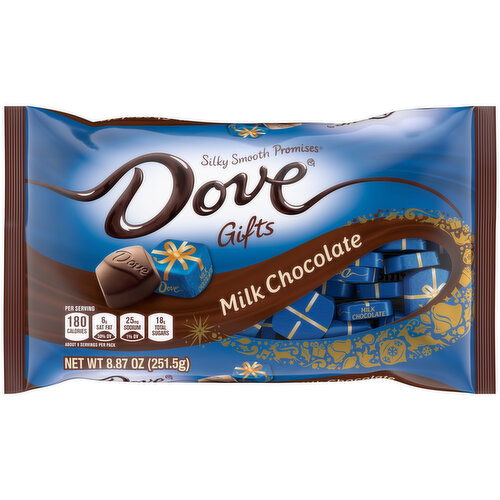 Dove Gifts DOVE PROMISES Milk Chocolate Christmas Candy Gifts , 8.87 oz Bag