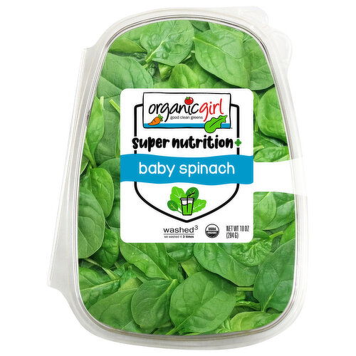 Organicgirl Super Nutrition Baby Spinach