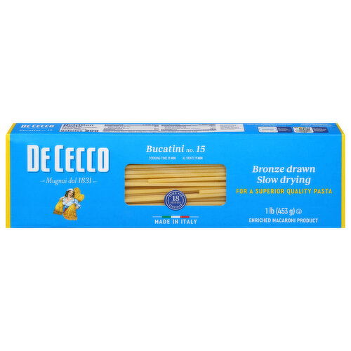 De Cecco No. 15 Bucatini