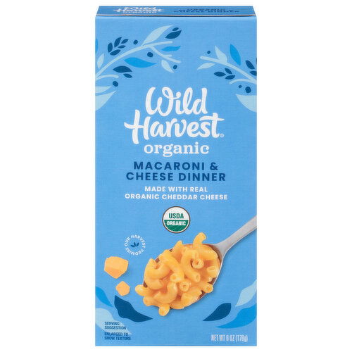 Wild Harvest Organic Macaroni & Cheese Dinner