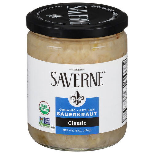 Saverne Sauerkraut, Classic, Organic