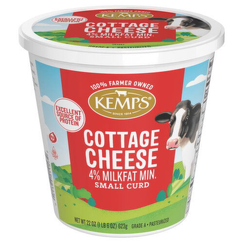 Kemps 4% Small Curd Cottage Cheese