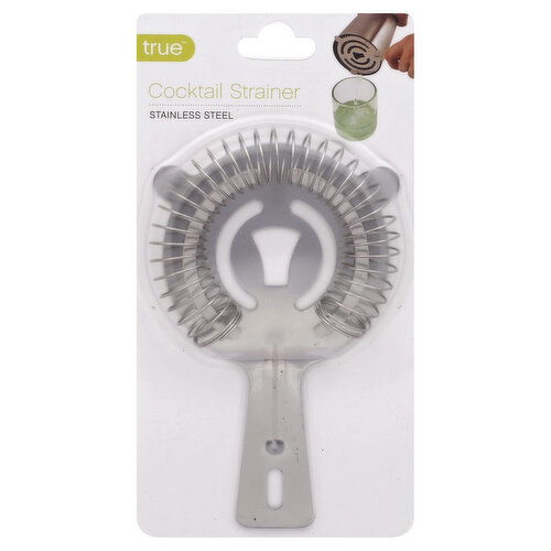 TRUE Cocktail Strainer, Stainless Steel