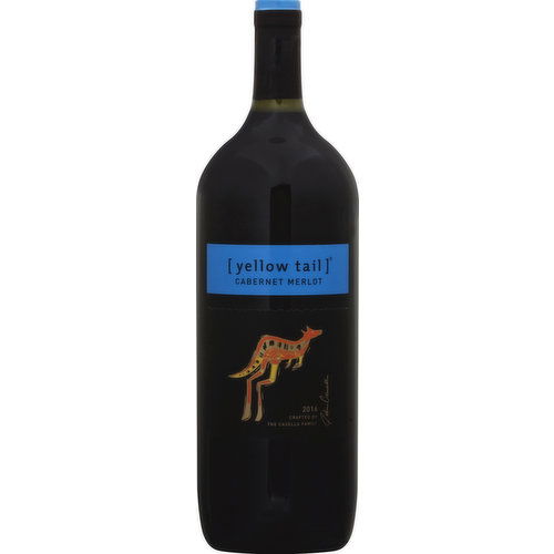 Yellow Tail Cabernet - Merlot, South Eastern Australia, Vintage 2007