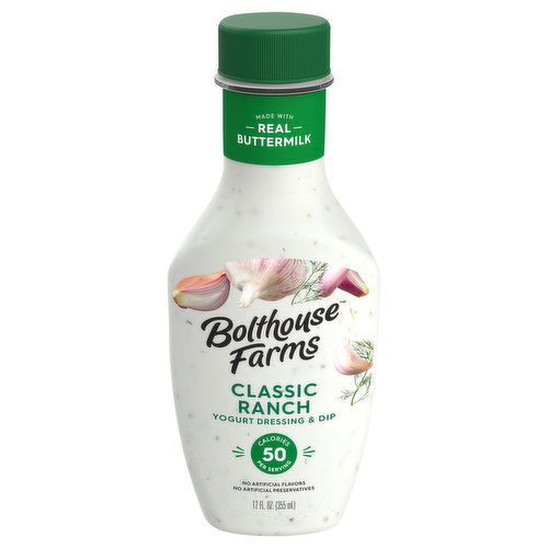 Bolthouse Farms Yogurt Dressing & Dip, Classic Ranch