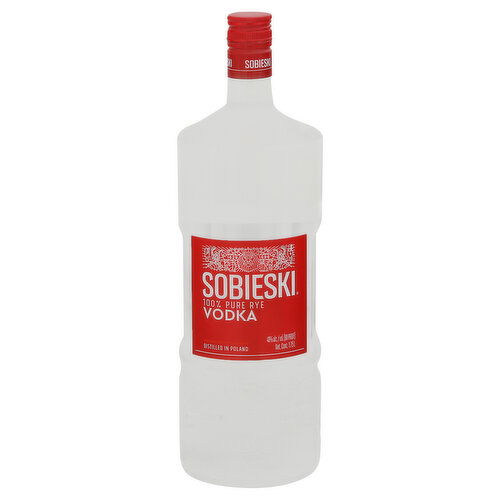 Sobieski Vodka, 100% Pure Rye