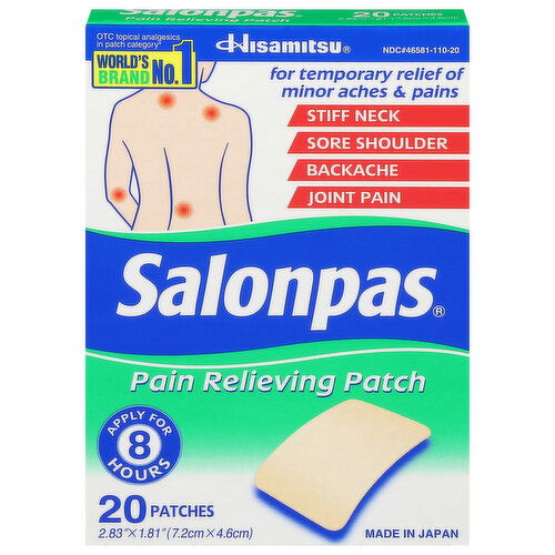 Salonpas Pain Relieving Patch