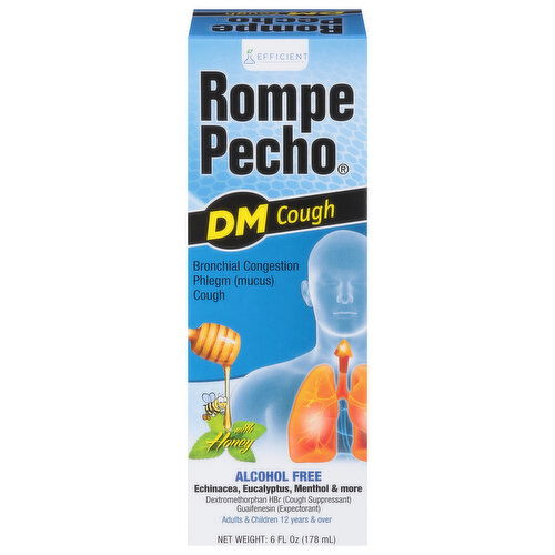 Rompe Pecho DM Cough, Honey