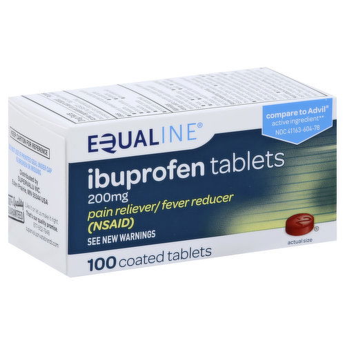 Equaline Ibuprofen, 200 mg, Coated Tablets