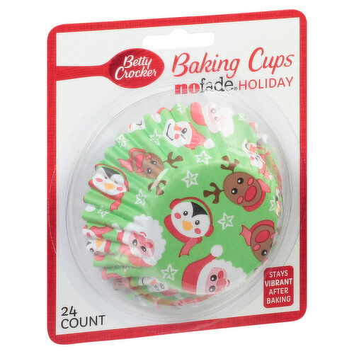 Betty Crocker No Fade Baking Cups, Holiday