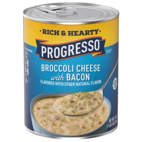 Progresso Soup, Broccoli Cheese with Bacon