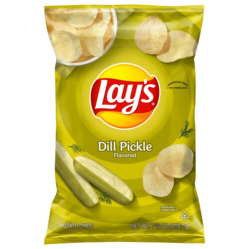 Lay's Dill Pickle Flavored Potato Chips
