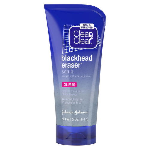 Clean & Clear Scrub, Blackhead Eraser, Oil-Free