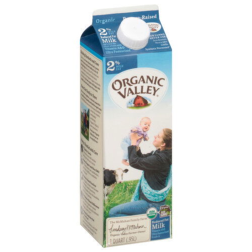 Organic Valley Milk, Reduced Fat