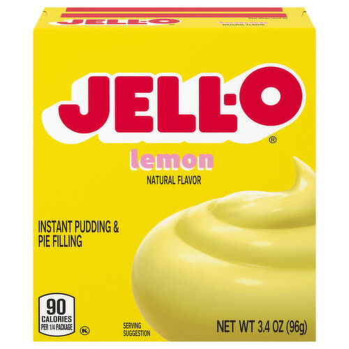 Jell-O Lemon Instant Pudding & Pie Filling Mix