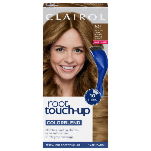 Root Touch-Up Root Touch-Up, Permanent, Colorblend, 6G Matches Light Golden Brown Shades