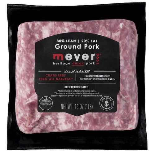 Meyer Ground Pork 80/20