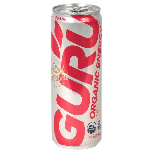 Guru Energy Drink, Organic, Lite