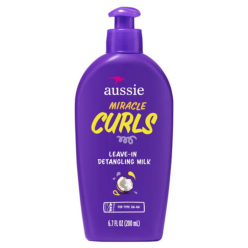 Aussie Miracle Curls Detangling Milk