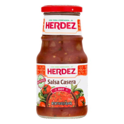 Herdez Salsa Casera, Hot