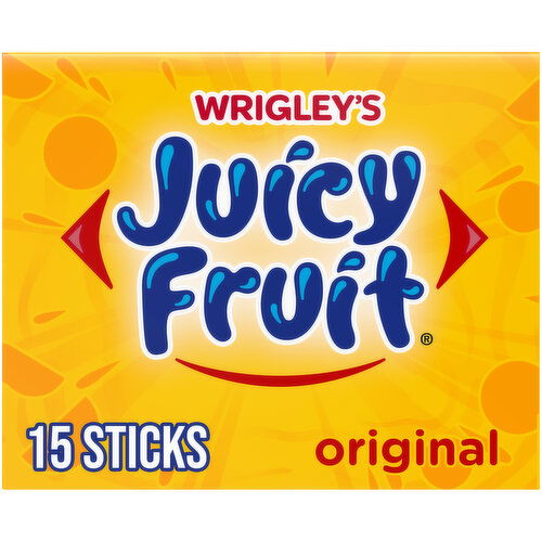 Juicy Fruit JUICY FRUIT Original Bubble Gum