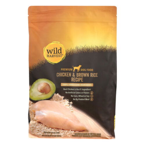 Wild Harvest Dog Food, Premium, Chicken & Brown Rice Recipe