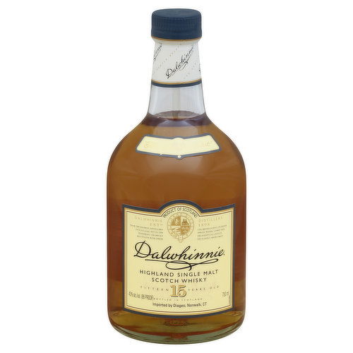 Dalwhinnie Whisky, Scotch, Highland Single Malt