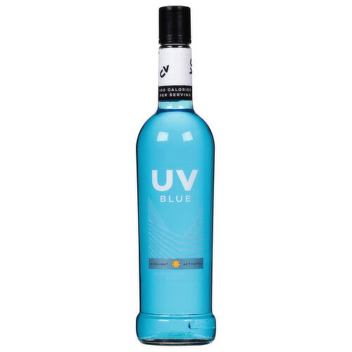 UV Blue Vodka, Raspberry Flavored