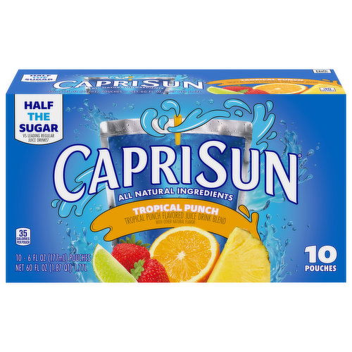 Capri Sun Juice Drink Blend, Tropical Punch