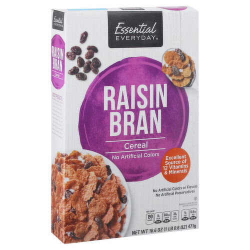 Essential Everyday Cereal, Raisin Bran