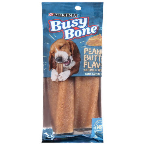 Busy Dog Treats, Peanut Butter Flavor, Small/Medium