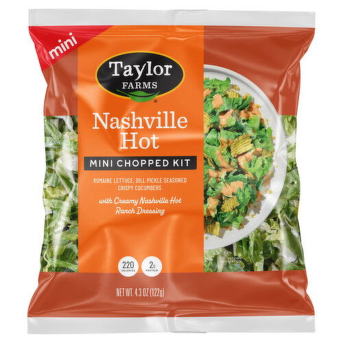 Taylor Farms Nashville Hot Mini Chopped Salad Kit