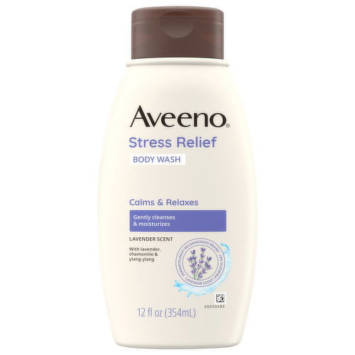 Aveeno Body Wash, Stress Relief, Lavender Scent