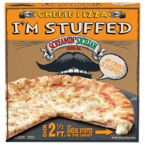 Screamin' Sicilian Pizza Co. I'm Stuffed Cheese Pizza