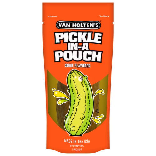 Van Holten's Pickle-in-a-Pouch, Sour Flavored