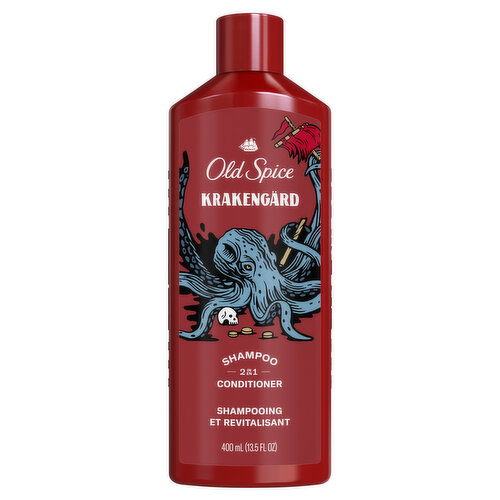 Old Spice Old Spice Krakengard 2in1 Shampoo and Conditioner for Men, 13.5 fl oz