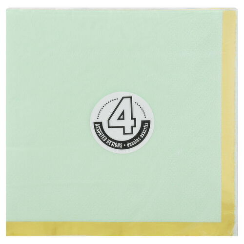 Paper Art Napkins, 3 Ply, Pastel Celebrations