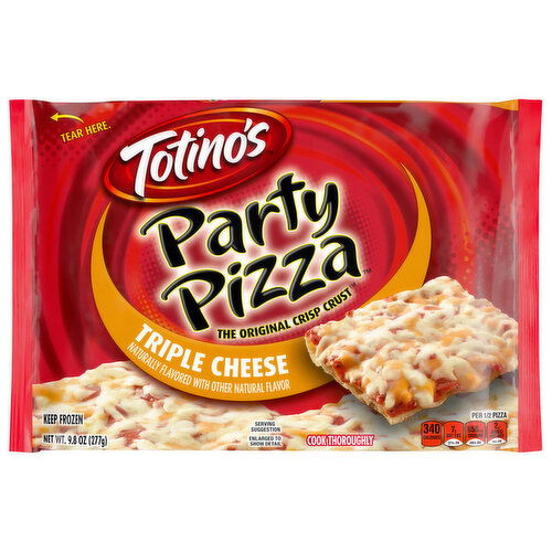 Totino's Triple Cheese Party Pizza