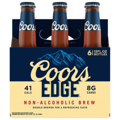 Coors Edge Beer, Non-Alcoholic Brew