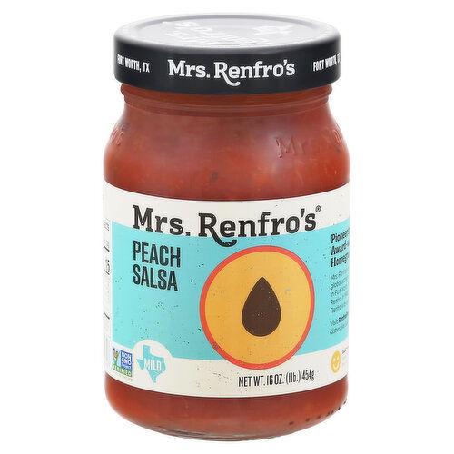 Mrs. Renfro's Salsa, Peach, Mild