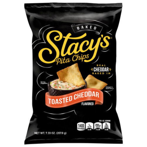 Stacy's Baked Toasted Cheddar Flavored Pita Chips