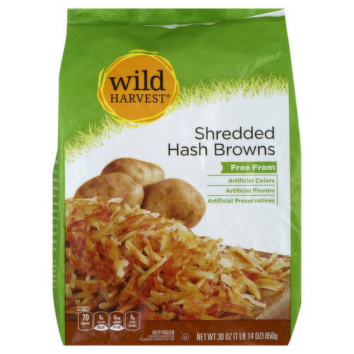 Wild Harvest Hash Browns, Shredded