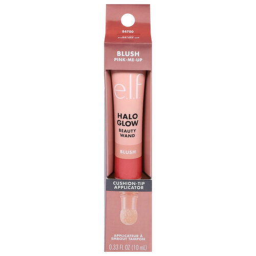 e.l.f. Blush, Pink-Me-Up, Halo Glow, Cushion-Tip Applicator