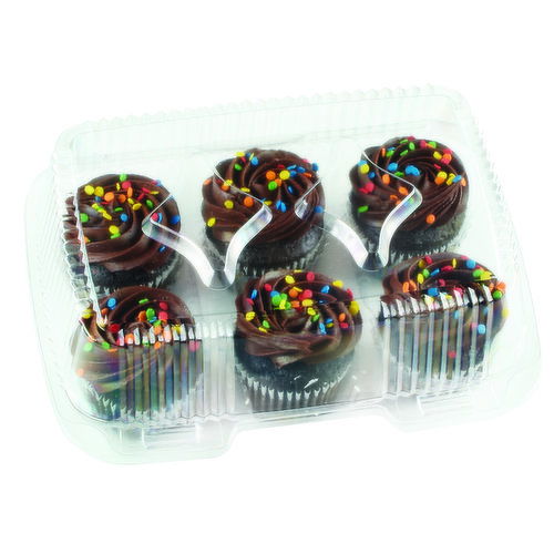 Cub Bakery Chocolate Cupcakes
Chocolate Iced 6 Ct