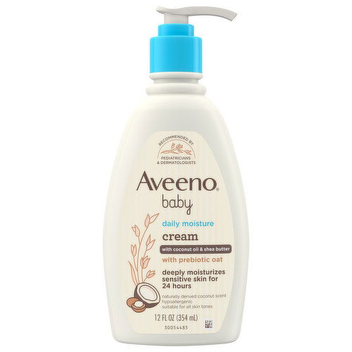 Aveeno Cream, with Prebiotic Oat, Daily Moisture