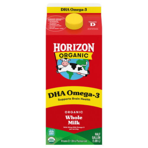 Horizon Organic Milk, Organic, Whole