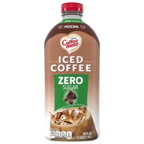 Coffee-Mate Iced Coffee, Zero Sugar, Mocha