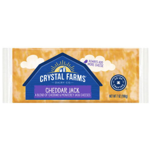 Crystal Farms Cheeses, Cheddar Jack