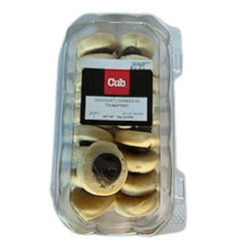 Cub Bakery Chocolate Thumbprint Cookies