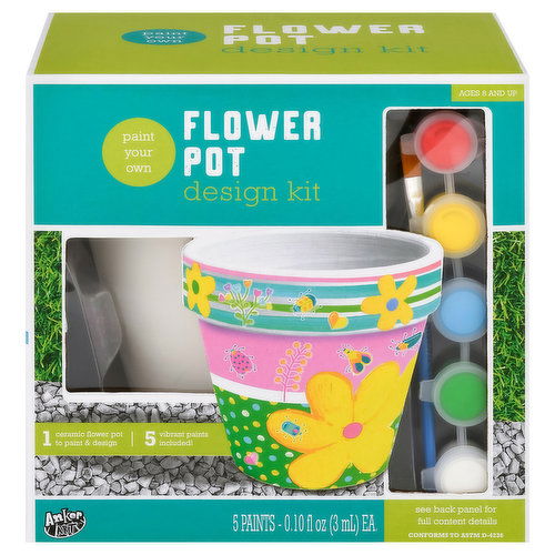 Anker Art Design Kit, Flower Pot